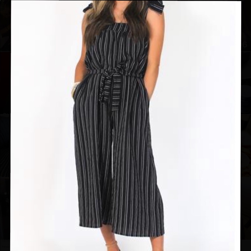 Black Jessie Jumpsuit from Shop Talulah